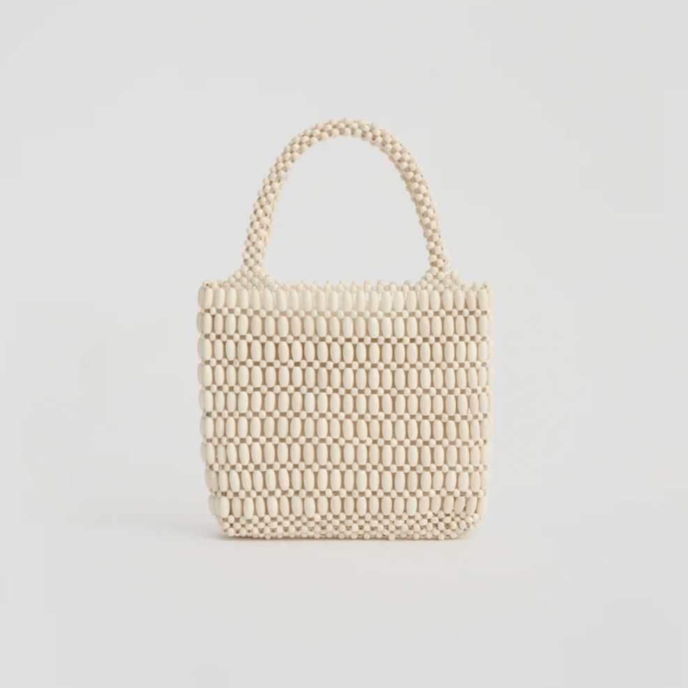 ELAREE STUDIO, Sophia Mini Tote in Ivory