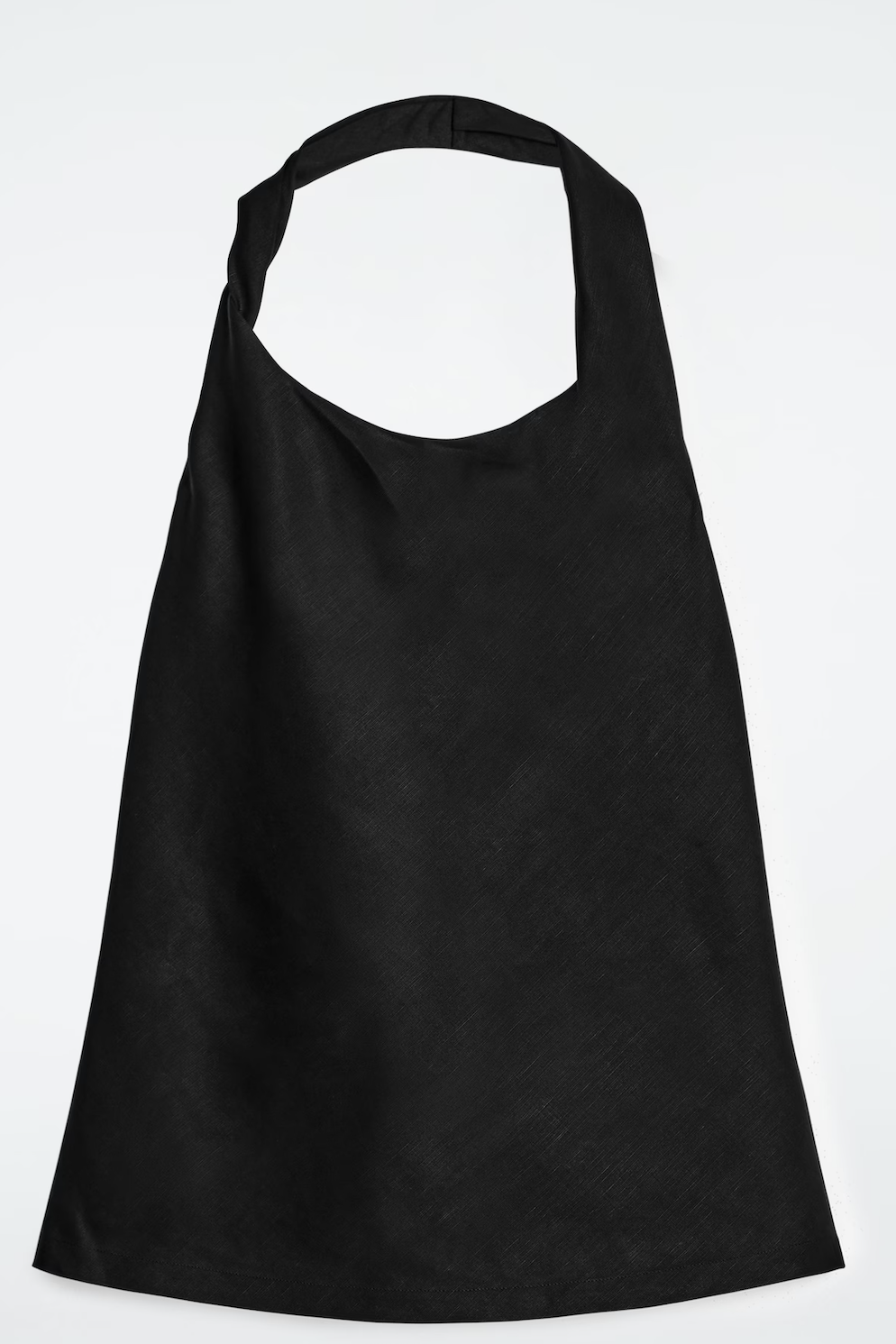 Black linen shirt
