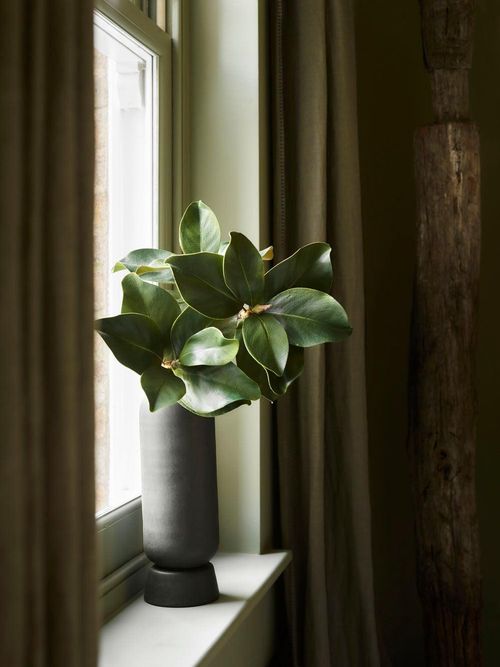 Faux Magnolia Leaf Branch