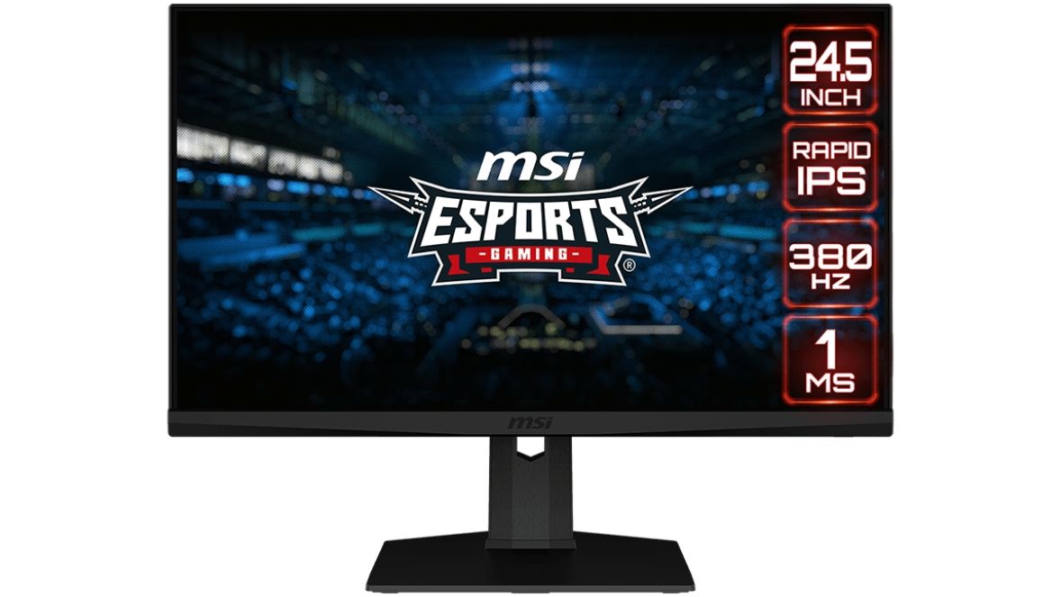 【G253PF】MSIゲーミングモニター 360hz 380hz 24.5インチ MSI's 24.5-Inch G253PF Gaming Monitor Can Hit 380Hz | Tom's Hardware