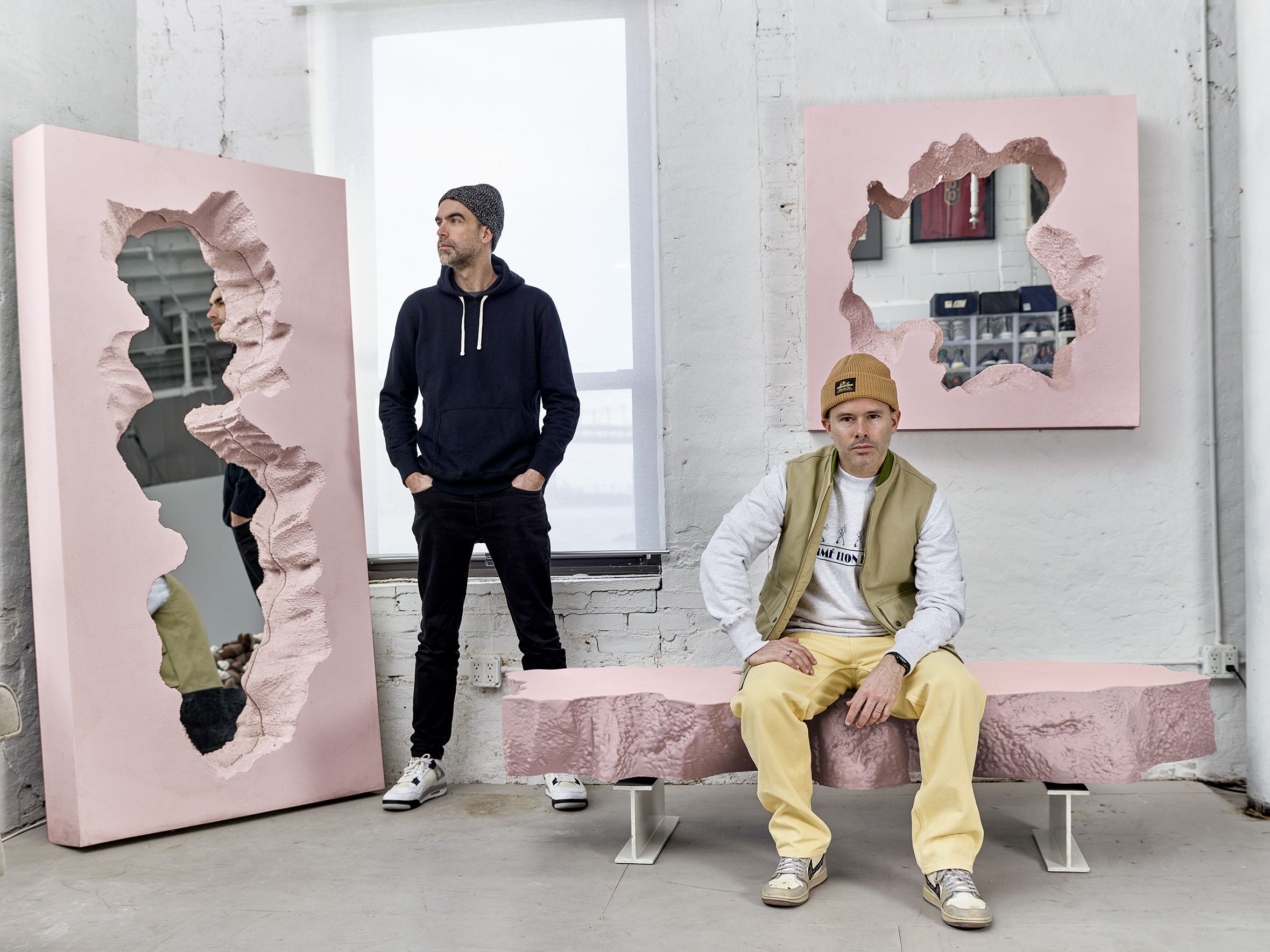 Pink furniture by Snarkitecture and Gufram | Wallpaper
