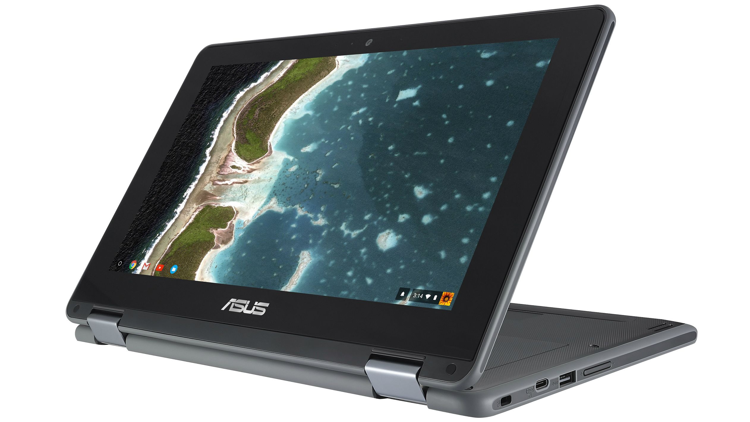 Asus' new rugged Chromebook Flip C213 flips 360 degrees | TechRadar