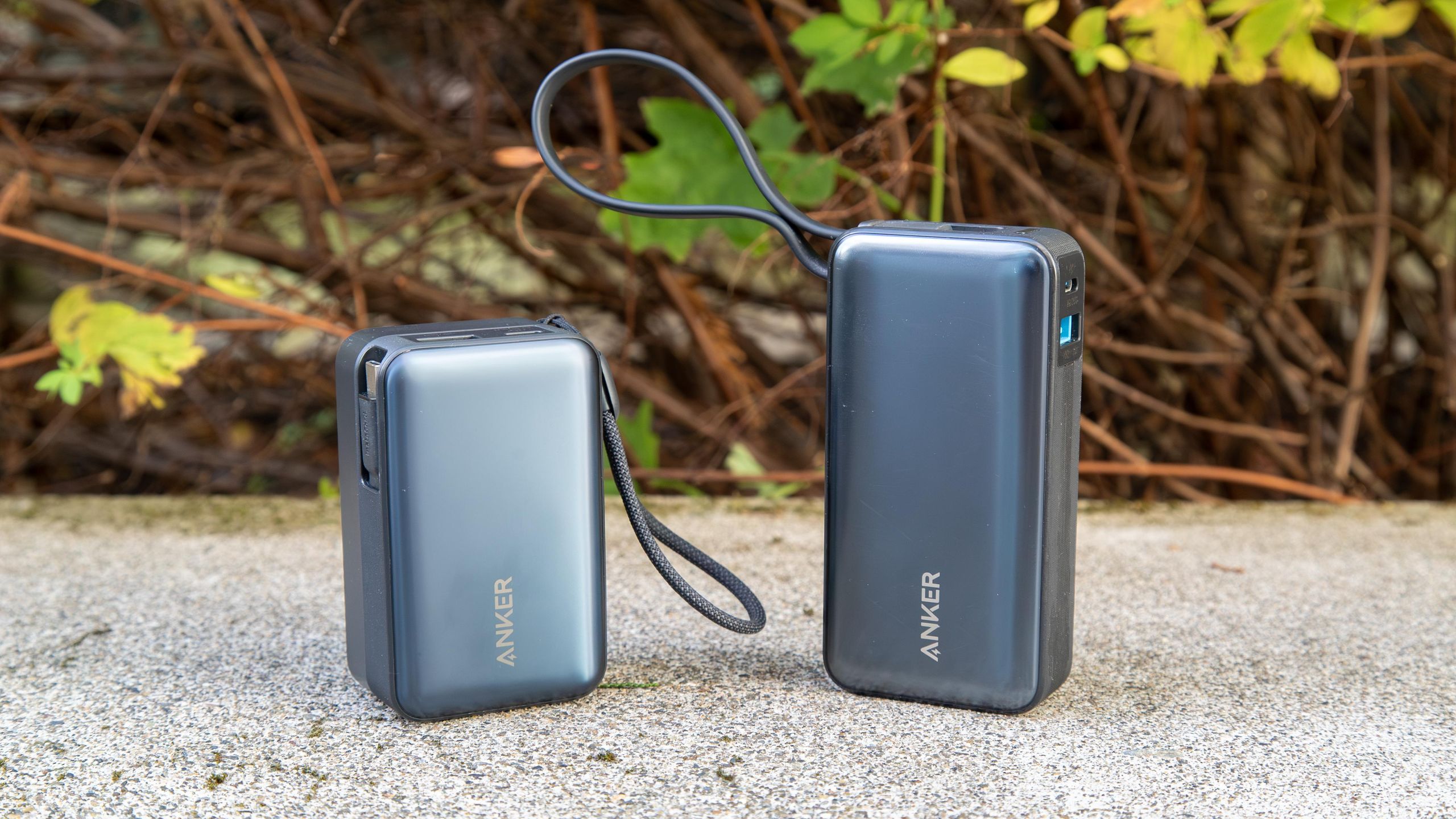 スマホアクセサリー Anker Power Bank I tested an Anker power bank with a retractable USB-C cable and
