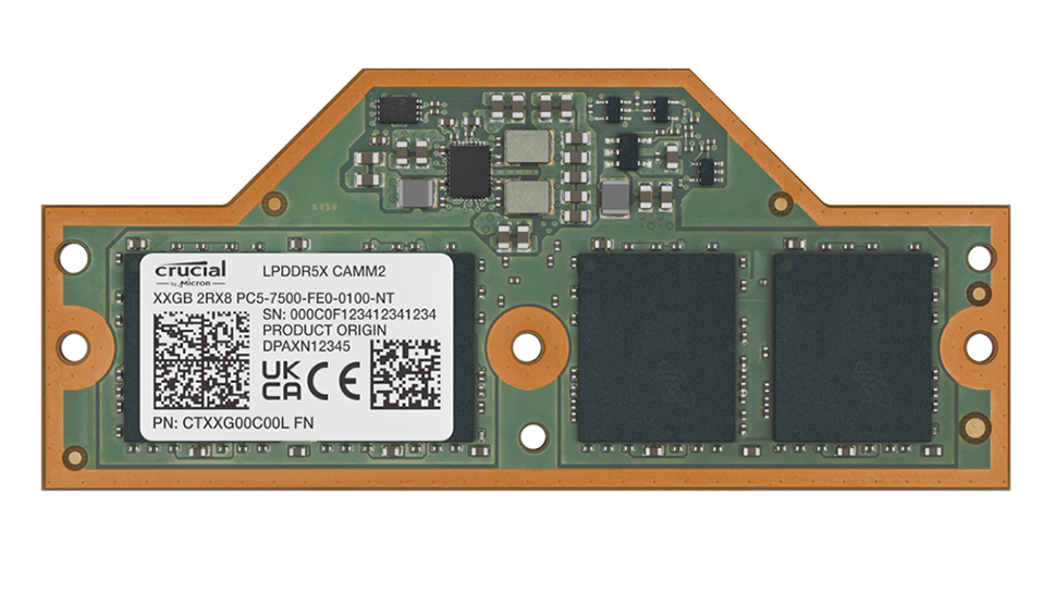 LPCAMM2 memory module debuts with shockingly high price tag — but