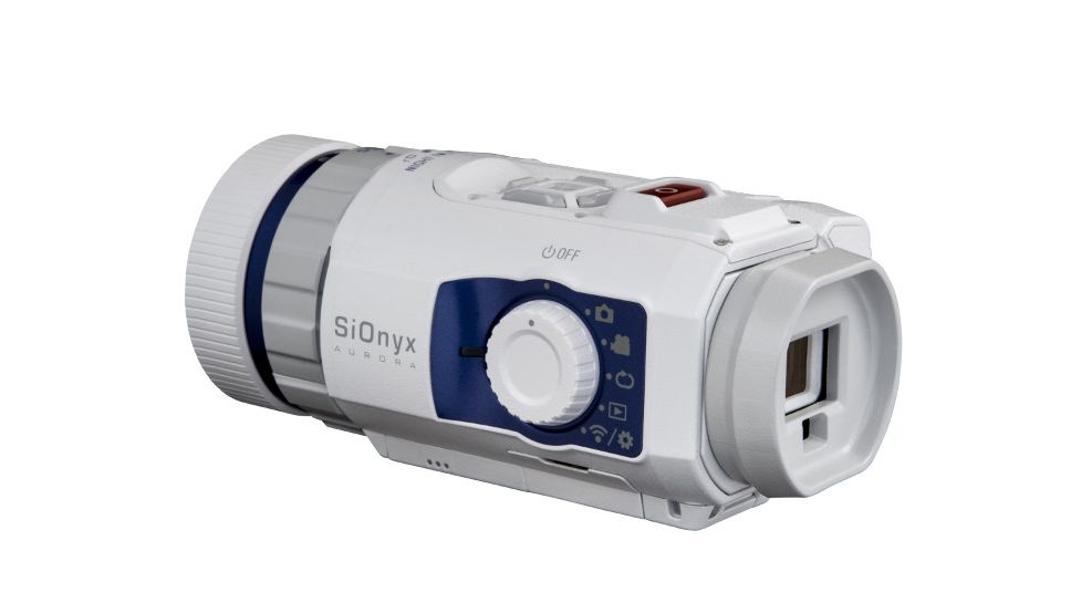 The SiOnyx Aurora Sport is an action camera that sees in the dark