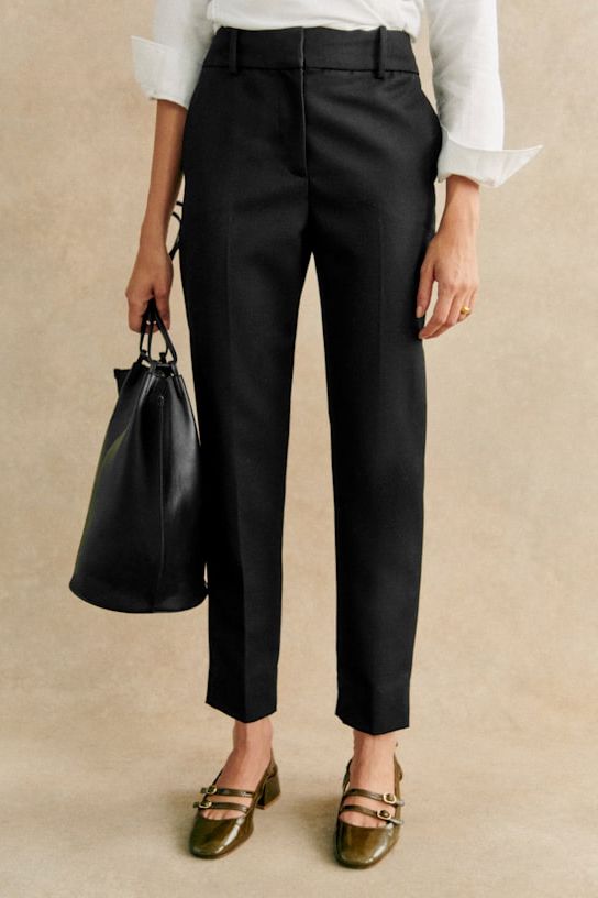 Gustavo Trousers - Black - Sézane