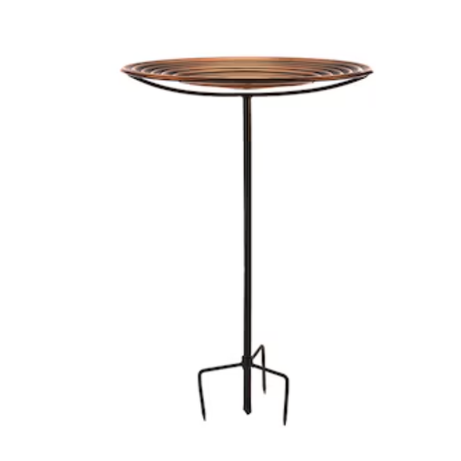 Lowe's, Fired Metal Bird Bath