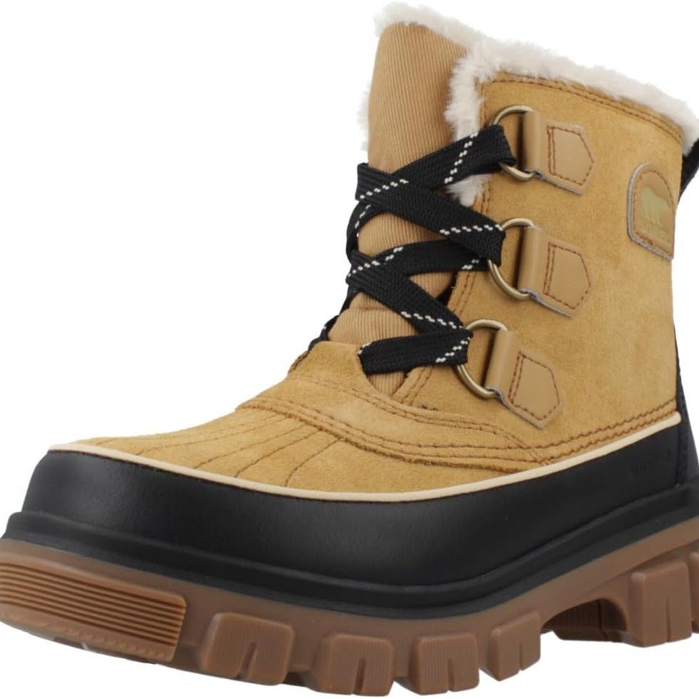 Sorel Womens Torino Wp Fashion Boot, Curry Black Torino 5, 5 Uk