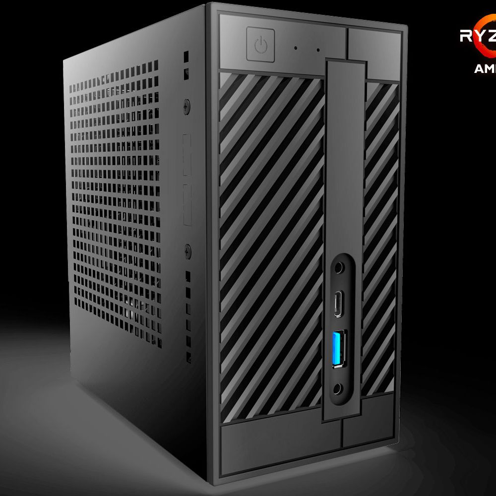 ミニPC ASRock DeskMini A300 Ryzen5 2400G DeskMini A300/B/BB/BOX/JP | ASRock(アスロック) AMD A300