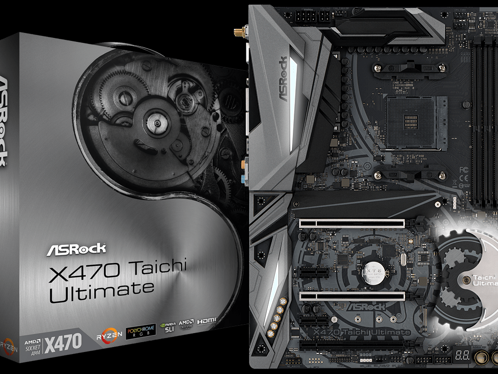 【動作品】AsRock X470 Taichi ASRock > X470 Taichi