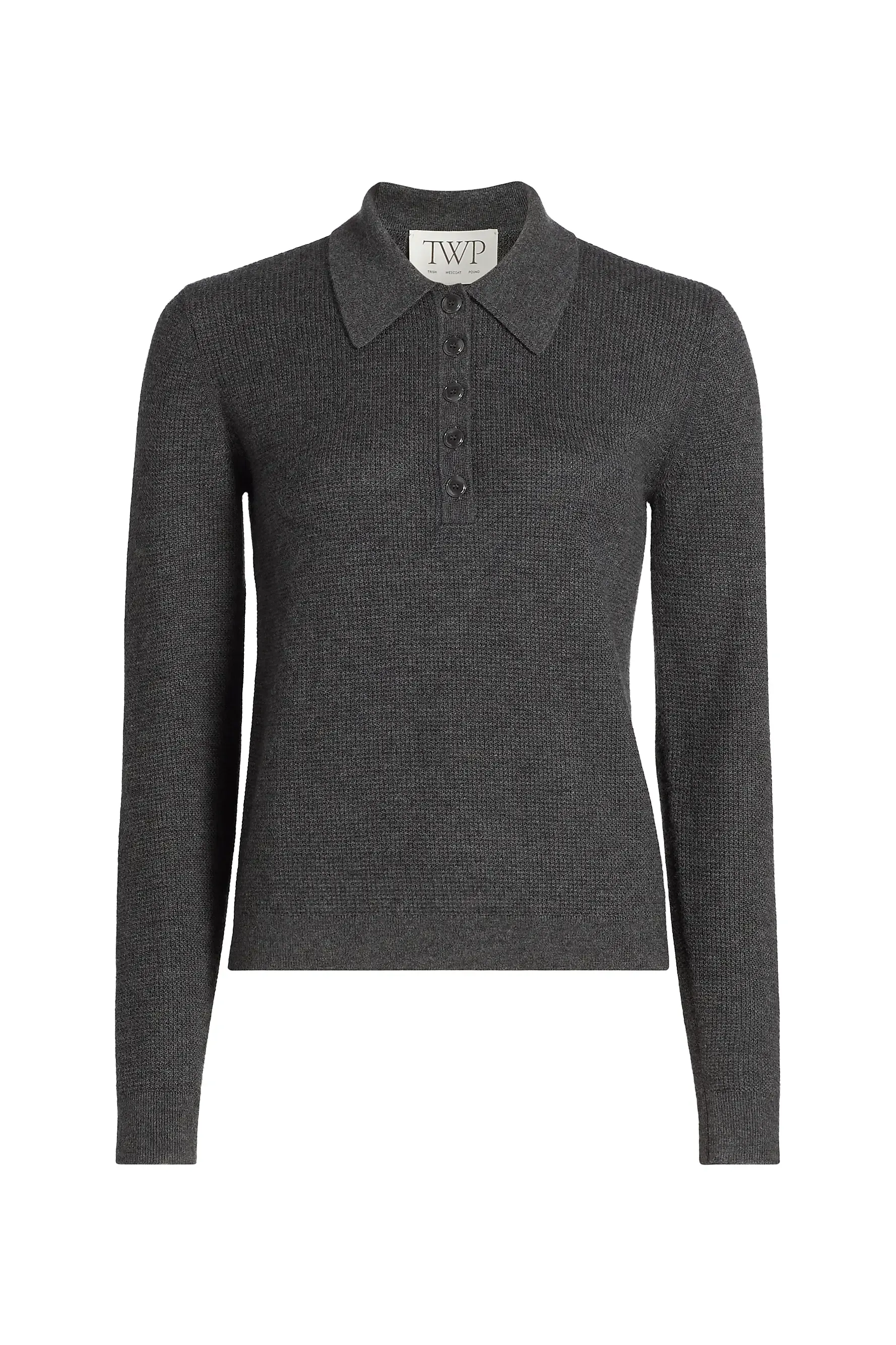Jorden Cashmere Polo Top
