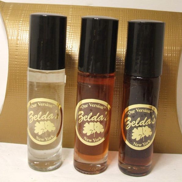 Zelda's 1/3oz Roll-On Perfume Oils Egyptian Musk Vintage Powdery Scents