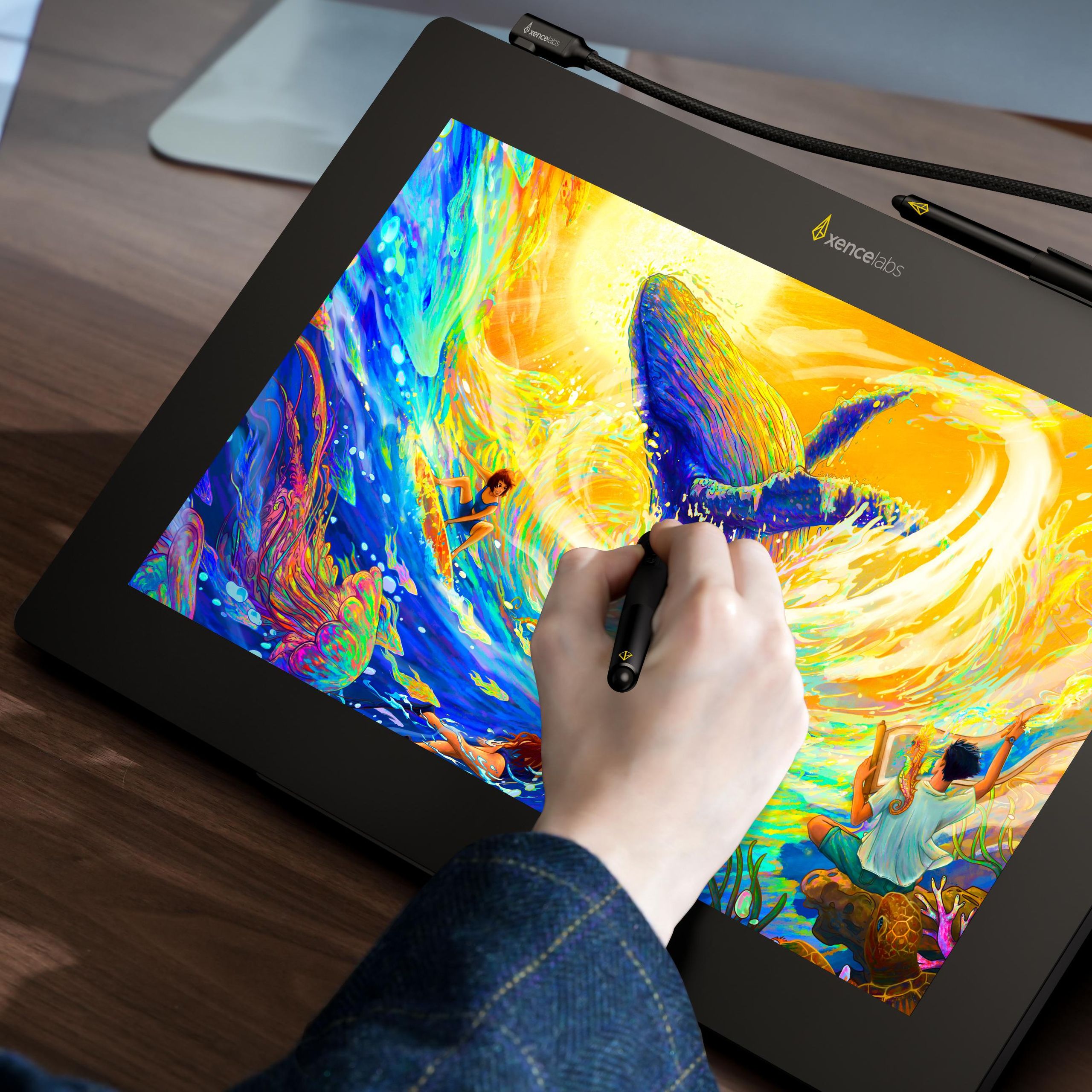 Xencelabs launches first-ever 16in OLED pen display for the