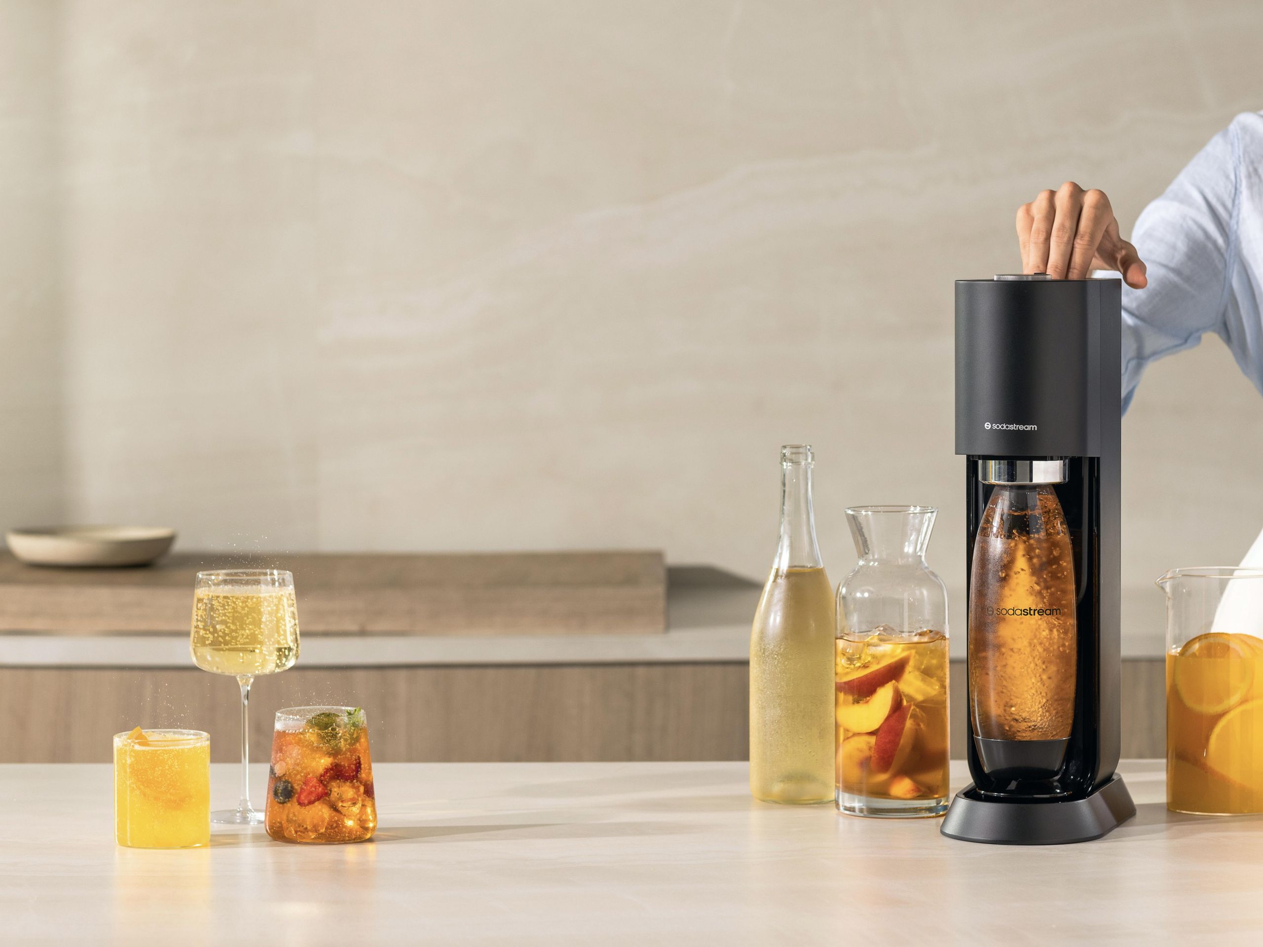 SodaStream's latest machine lets you fizz up any drink – yes, even
