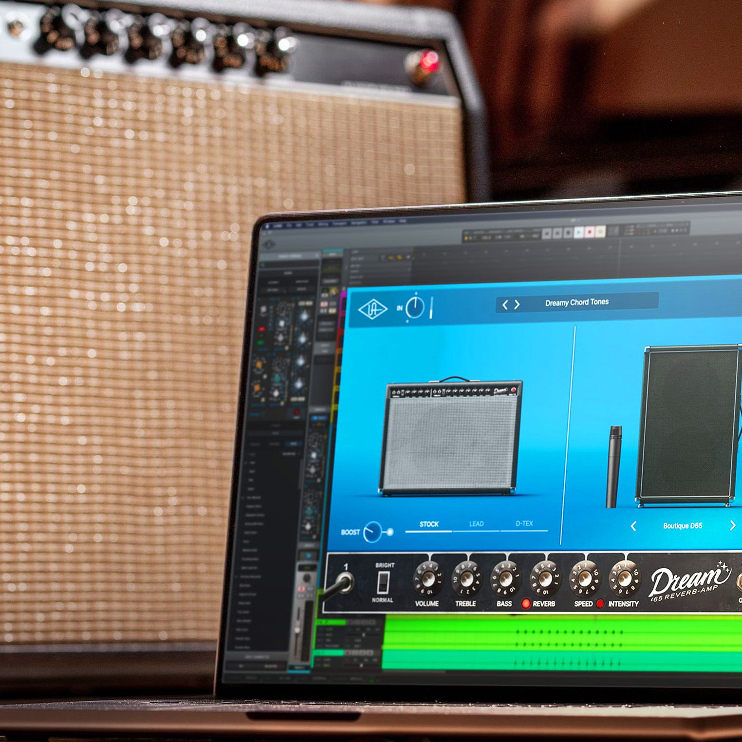 Universal Audio UAD Dream '65 Reverb, Ruby '63 Top Boost and Lion
