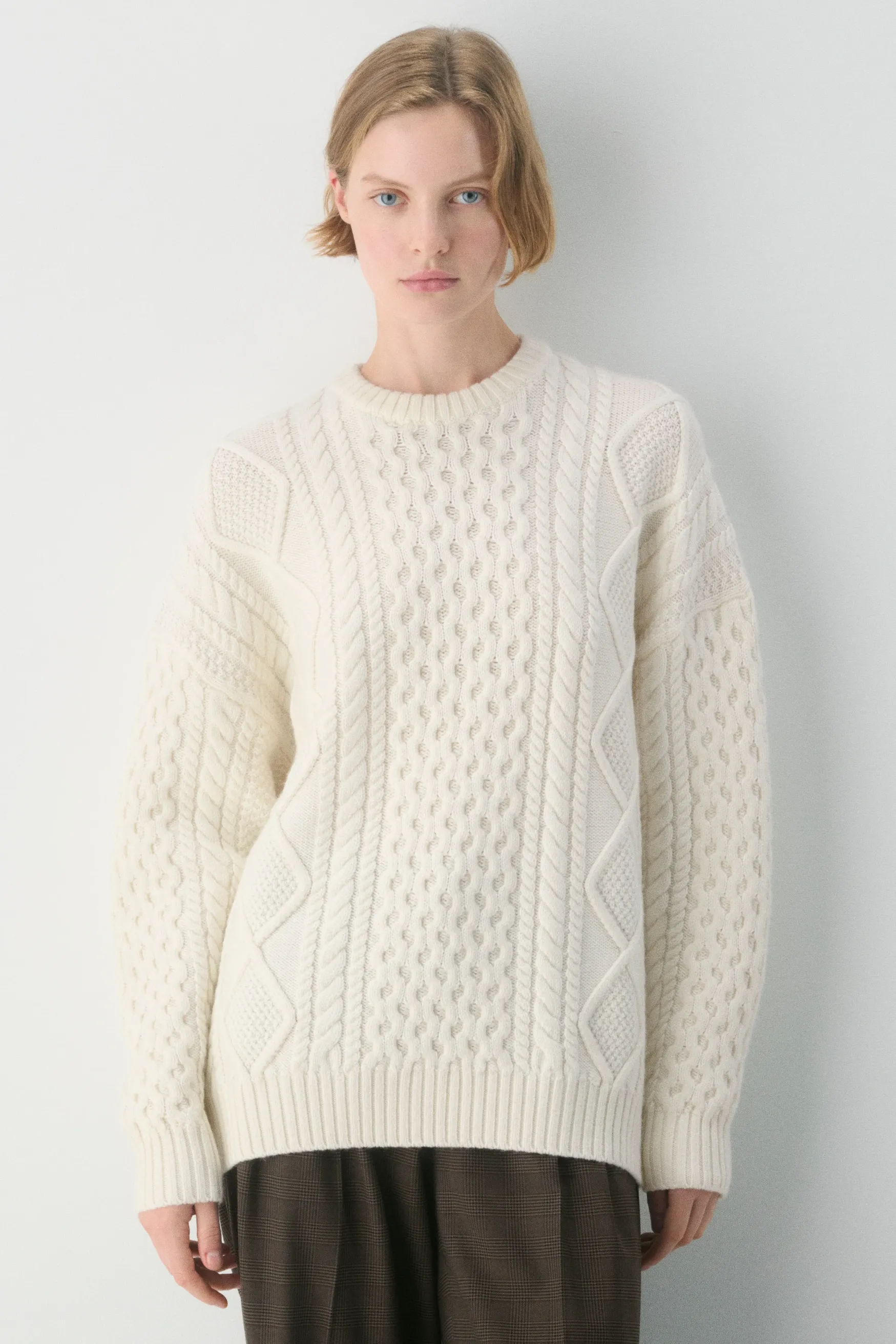 Heritage Knit Merino Wool Crew Sweater