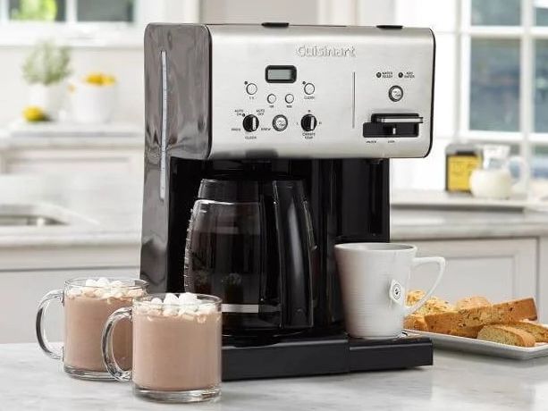 Cuisinart Coffee Plus 12-Cup Programmable Coffeemaker Plus Hot Cuisinart Coffee Plus 12-Cup Programmable Coffeemaker Plus Hot