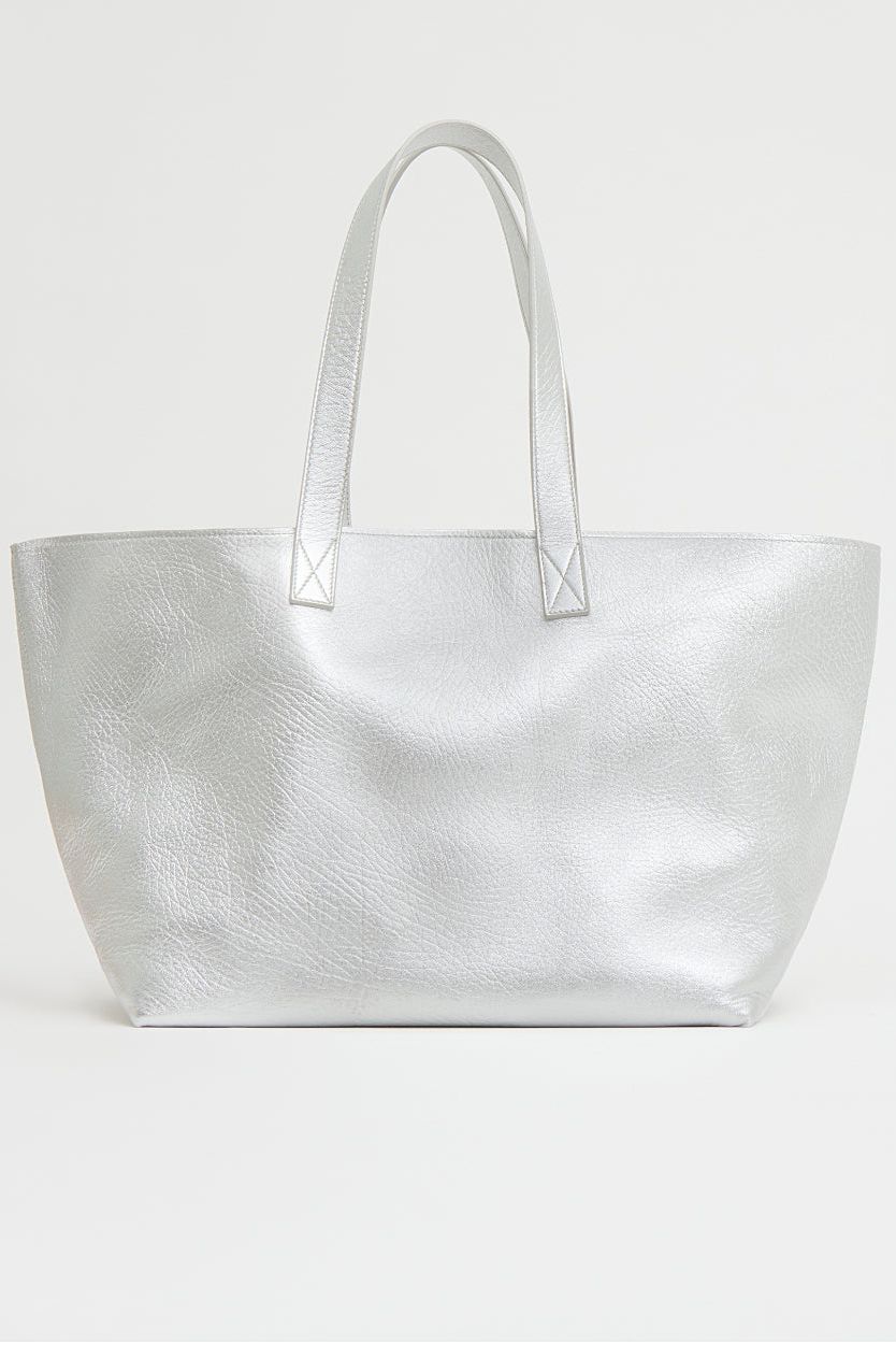 Carryall Tote - Silver