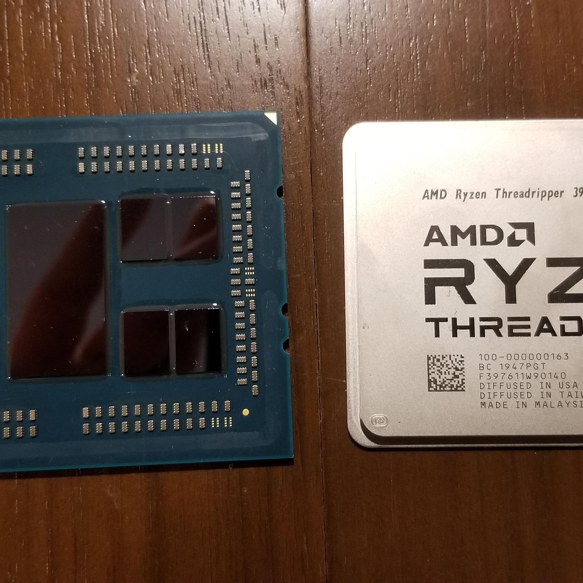 AMD Ryzen Threadripper 3990X CPU 動作未確認 これぞ最強。64コアのモンスターCPU「Ryzen Threadripper 3990X」に