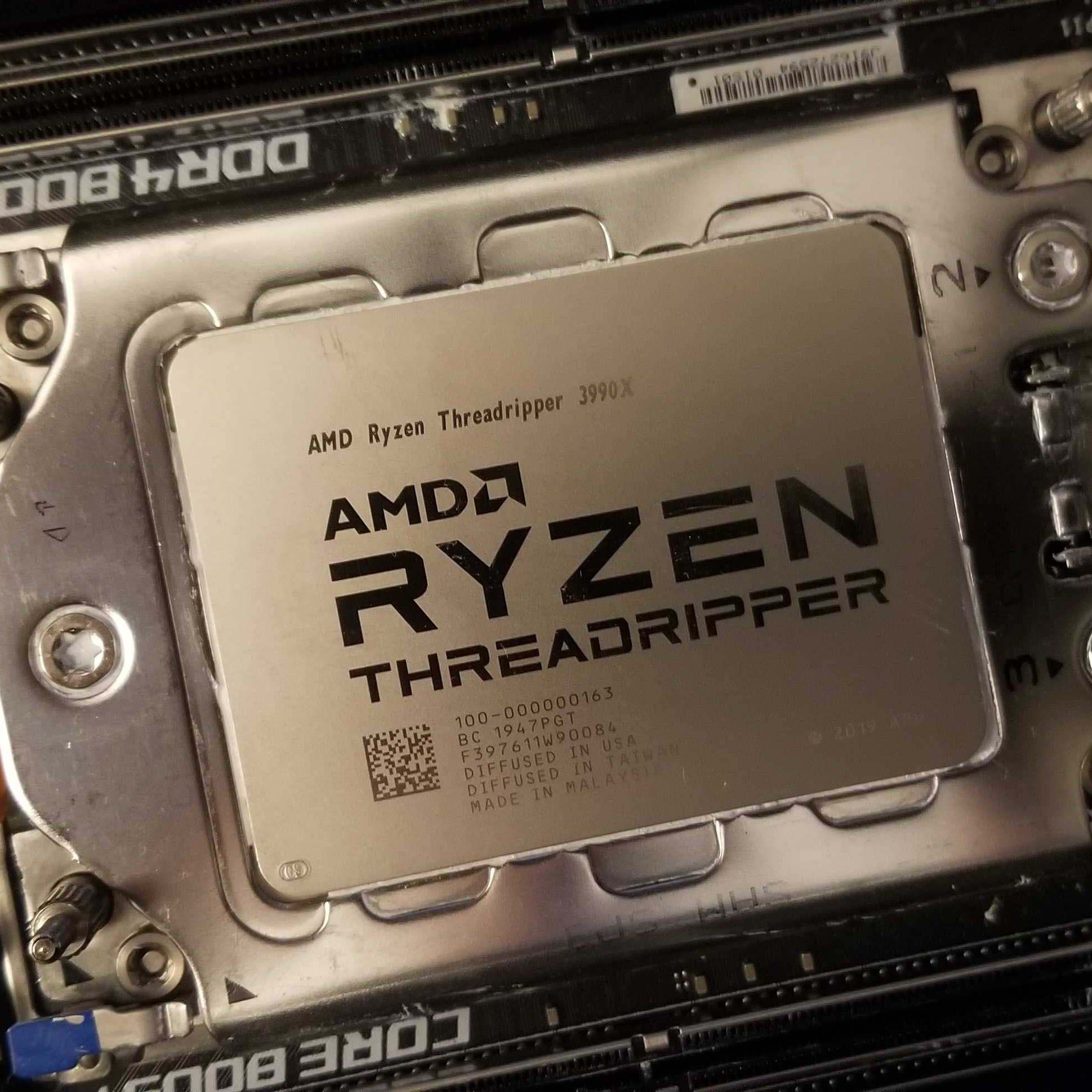 AMD Threadripper 3990X Scores Another Win: We Test New