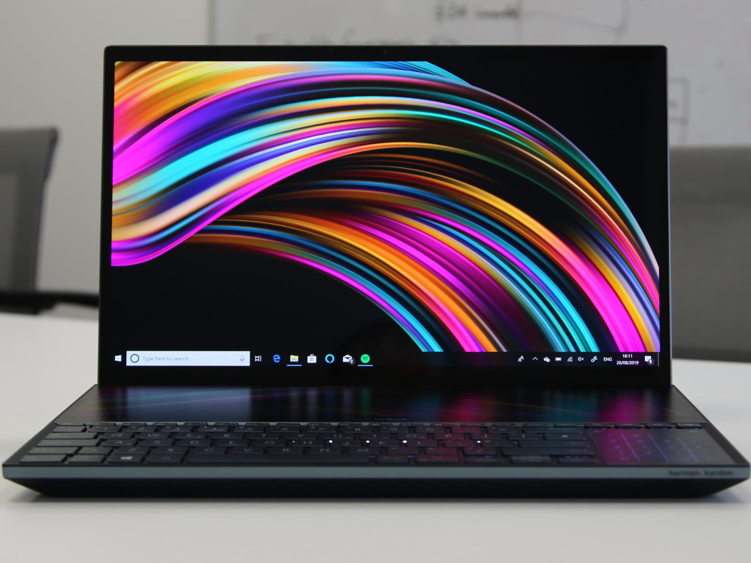 レモンさん専用 ZenBook Pro Duo ダークブルー UX581GV レモンさん専用 ZenBook Pro Duo ダークブルー UX581GV