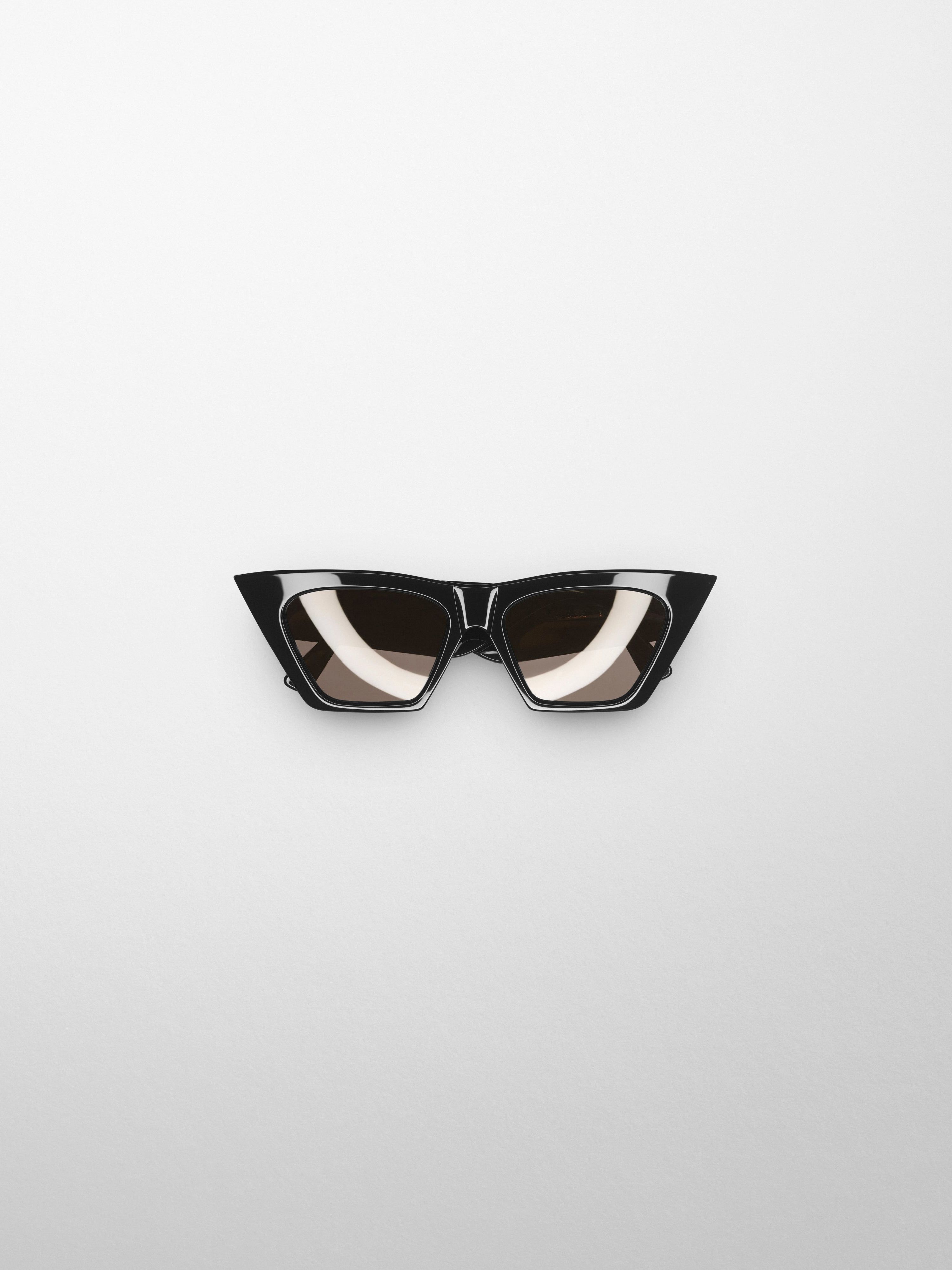 Peak Sunglasses | Black Acetate