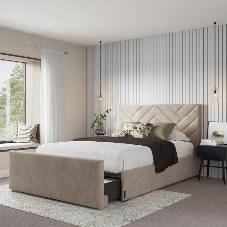 Hatson End Drawer Bed Frame