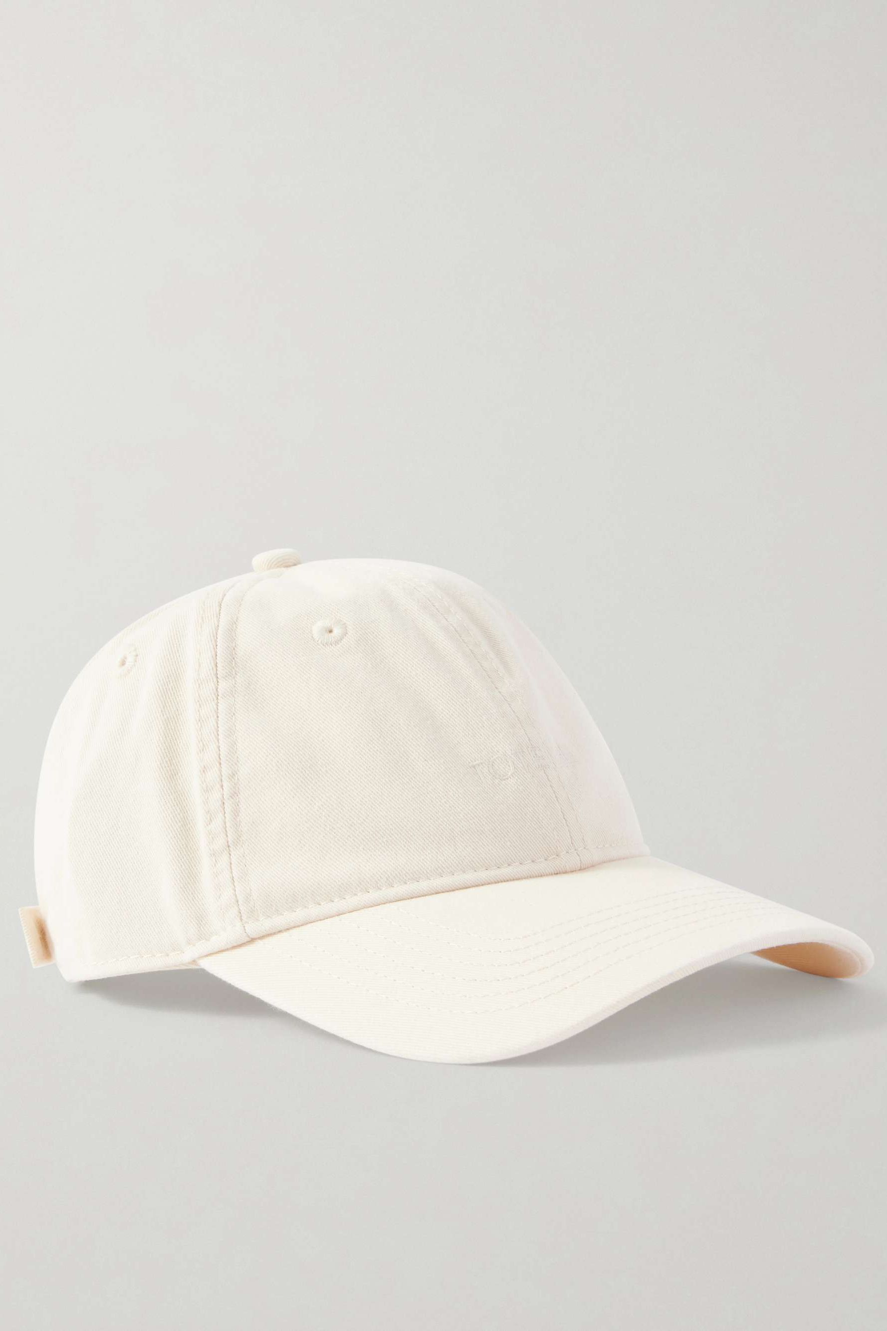 Embroidered Organic Cotton-Twill Baseball Cap