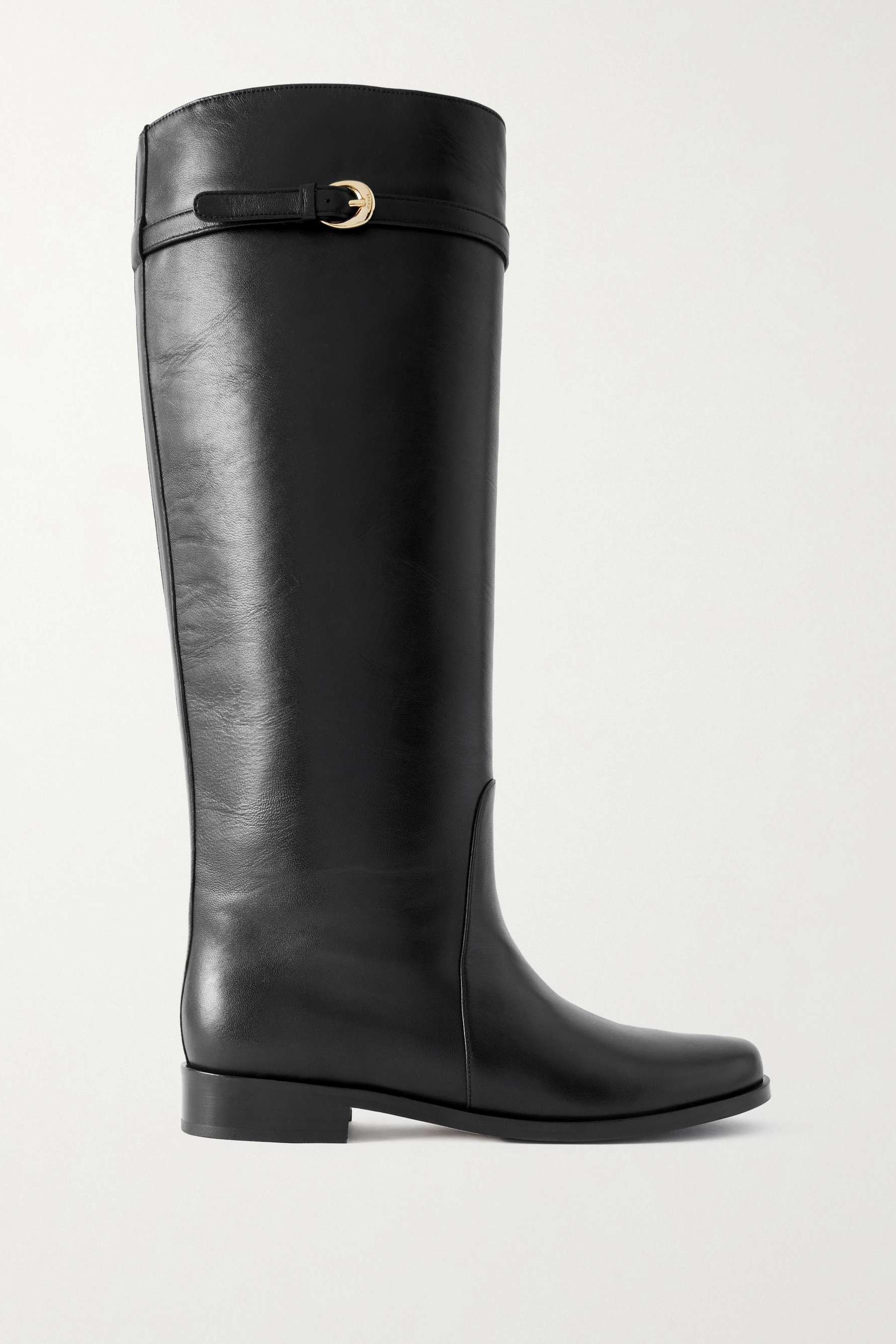 Harlow Leather Knee Boots