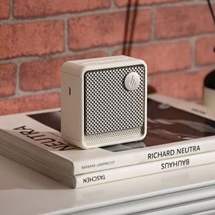 Edifier Es20 Portable Bluetooth Speaker, Bt V5.4, 15h Playtime, Ip67 Waterproof &amp;amp; Dustproof, 6w Rms With Passive Bass Radiator, Ambient Lighting &amp;amp; Stereo Pairing, Strap (white)