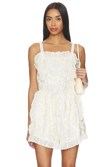 Alina Lace Romper