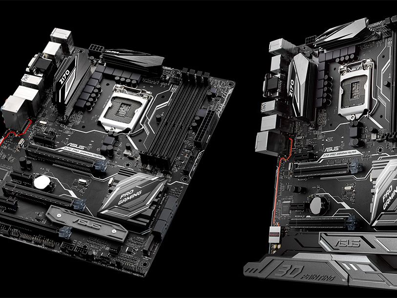 Asus Z170 Pro Gaming Aura motherboard plays nice with 3D printed