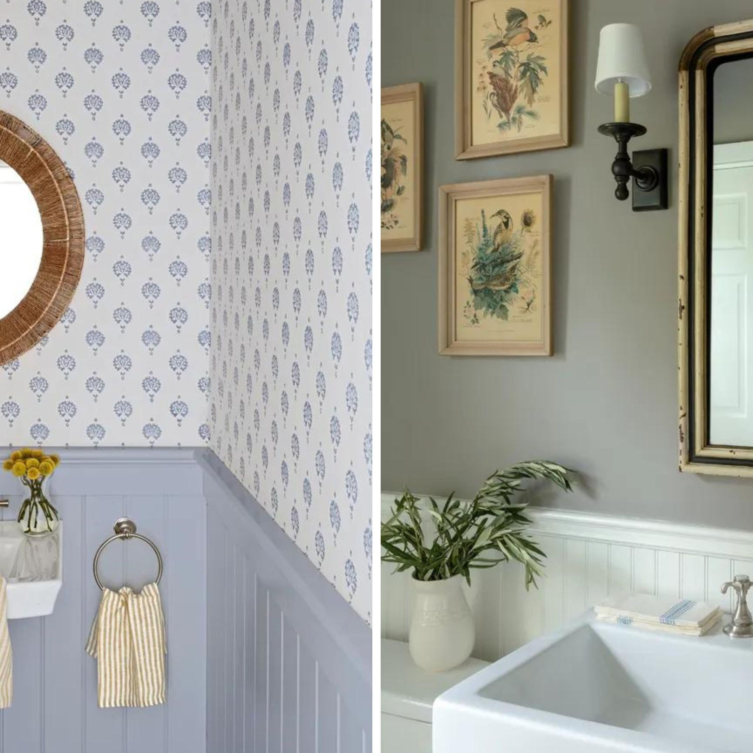 Half Wall Design Ideas Bathroom