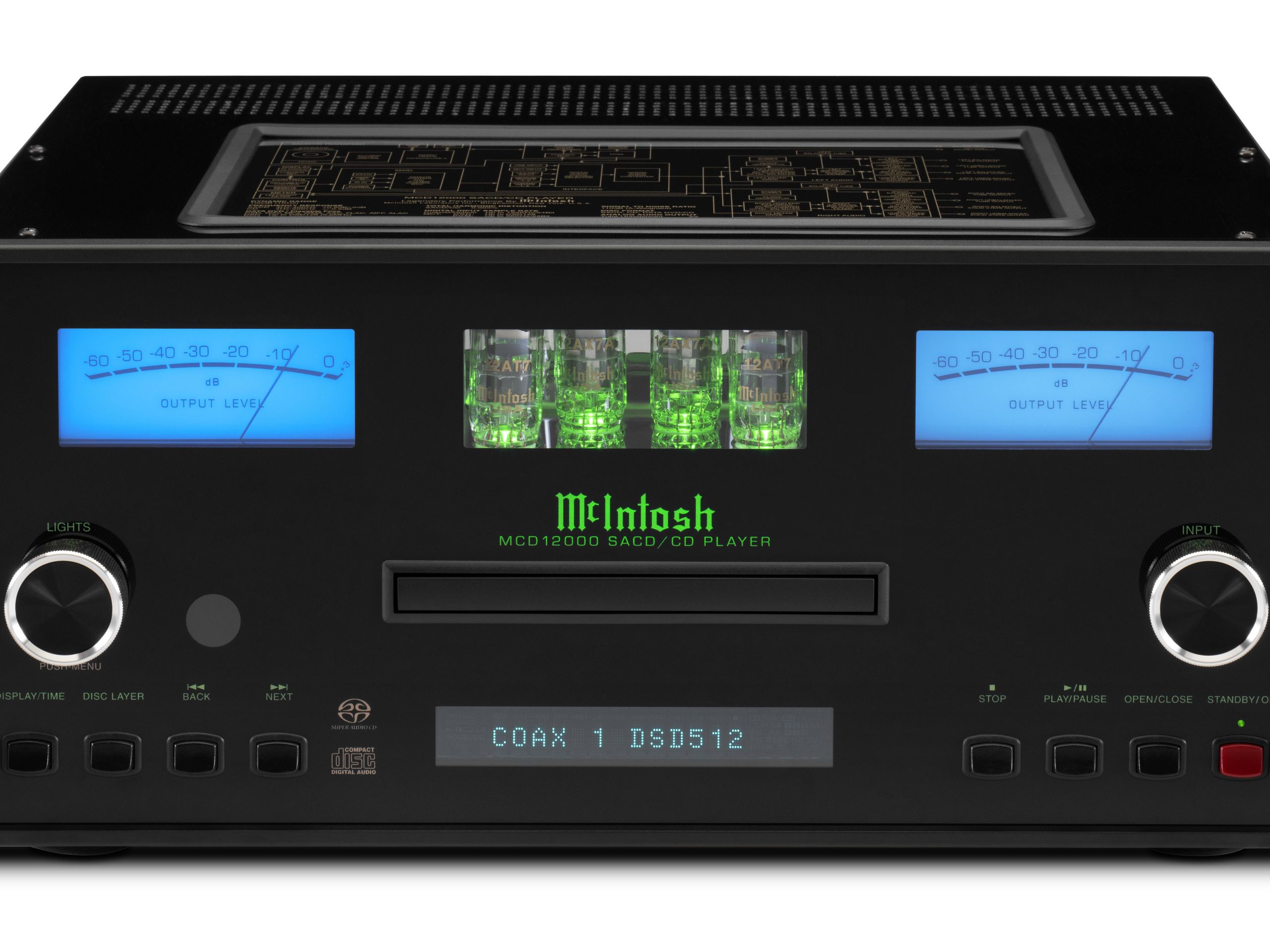 McIntosh unveils flagship CD player/DAC with valve and discrete