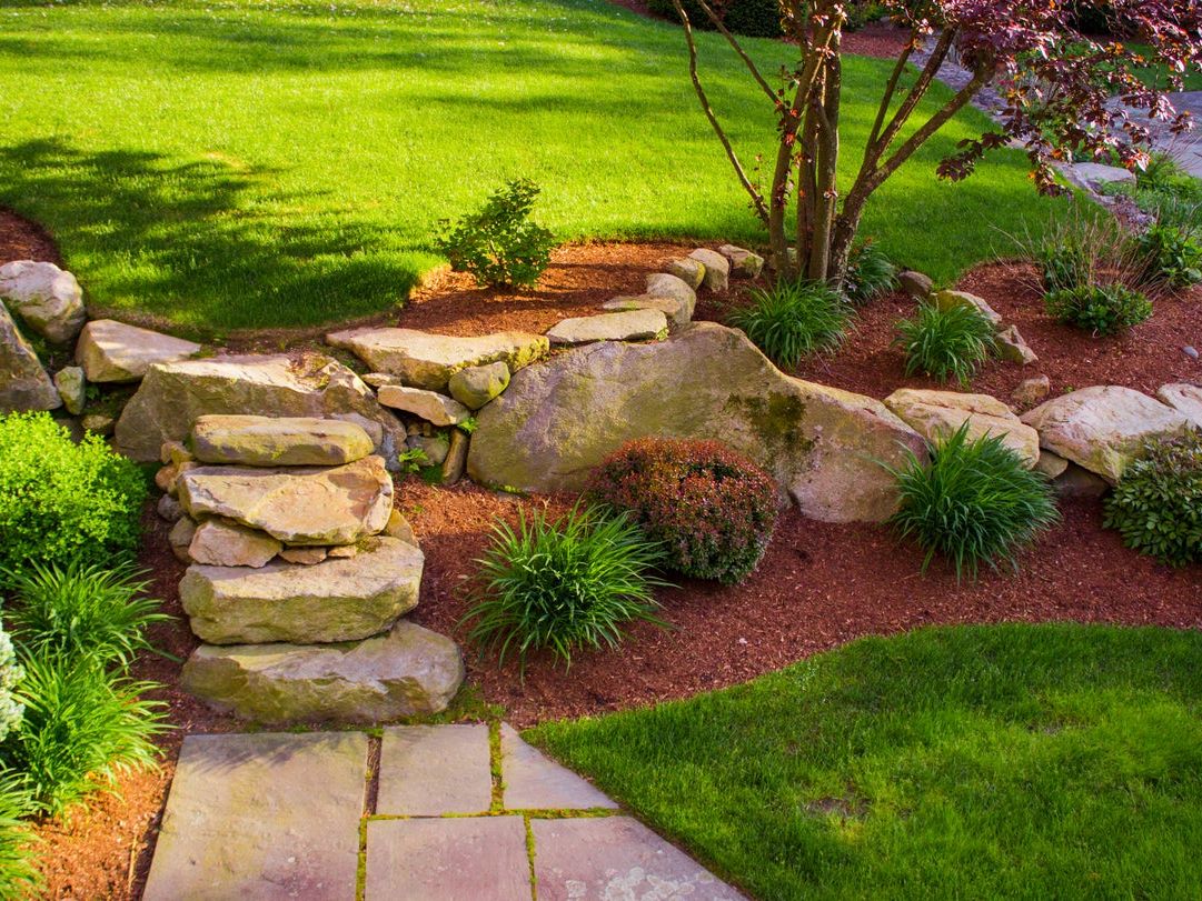 Large Rocks In Landscape How To Landscape With Large Rocks
