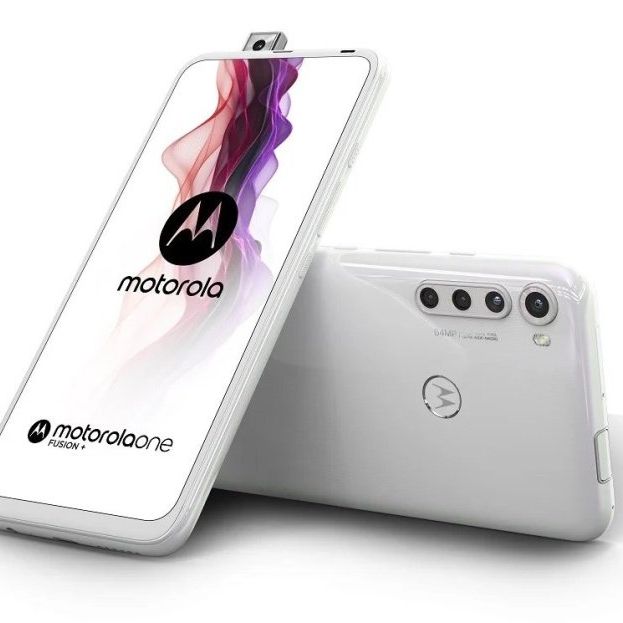 k*f様 Motorola スマートフォン 本体 ホワイト 未使用 Motorola's new One Fusion+ has a 16MP pop-up camera, huge 5000mAh