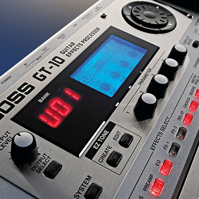 Boss GT-10 review | MusicRadar Boss GT-10 review | MusicRadar