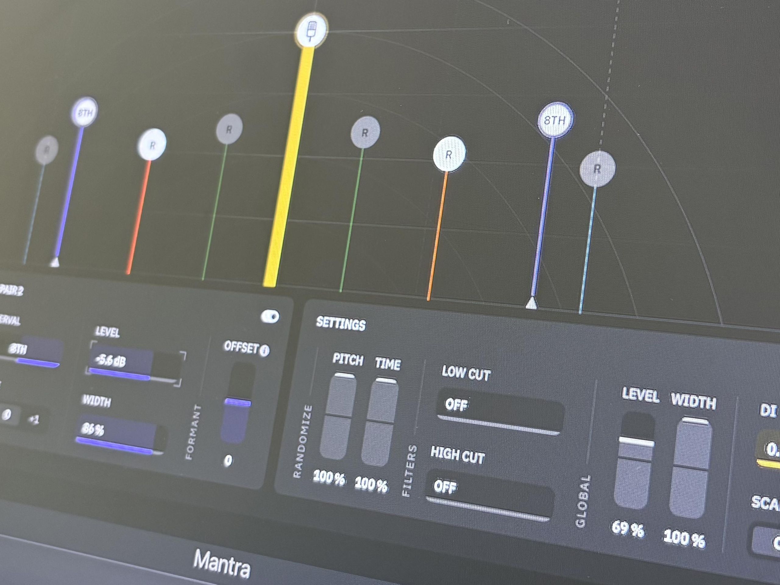 Provides a quick solution for a wide range of vocal processing and