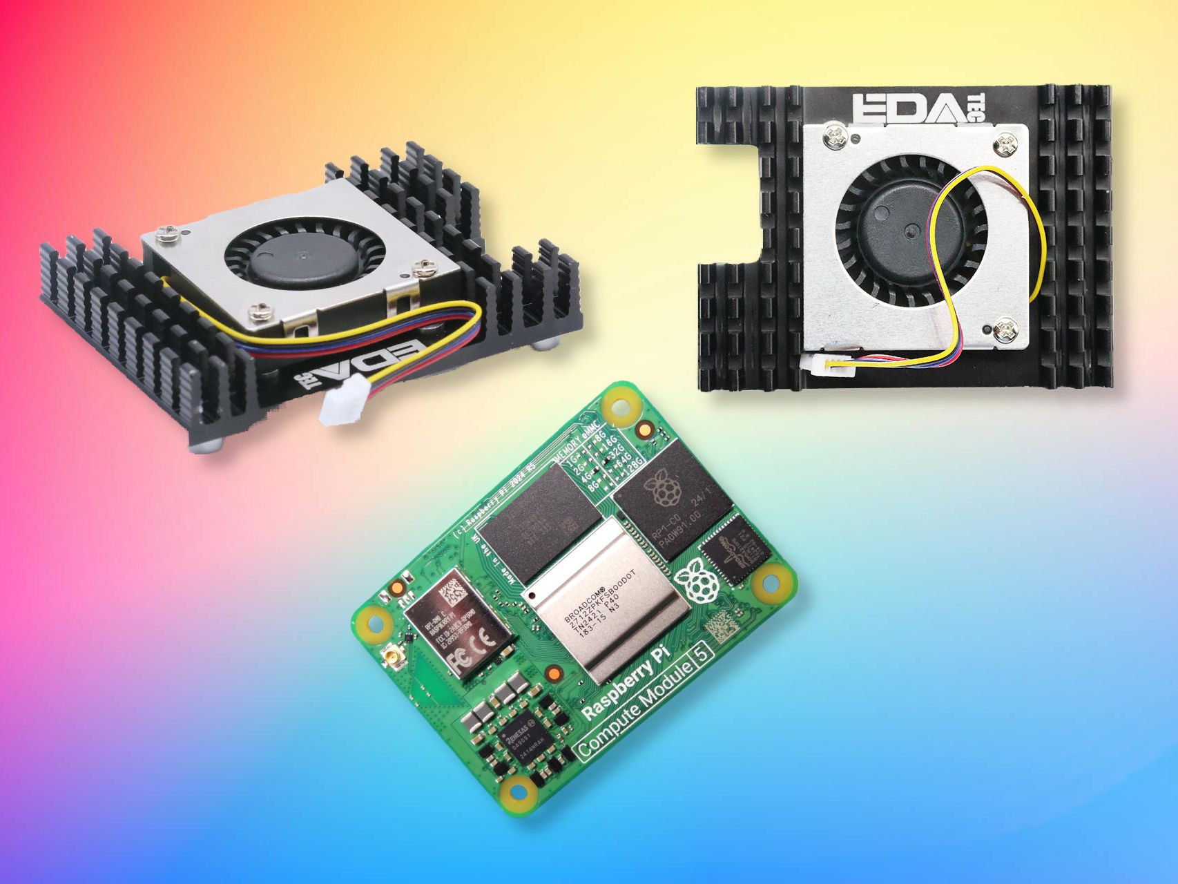Raspberry Pi Compute Module 5 receives the active cooler that it