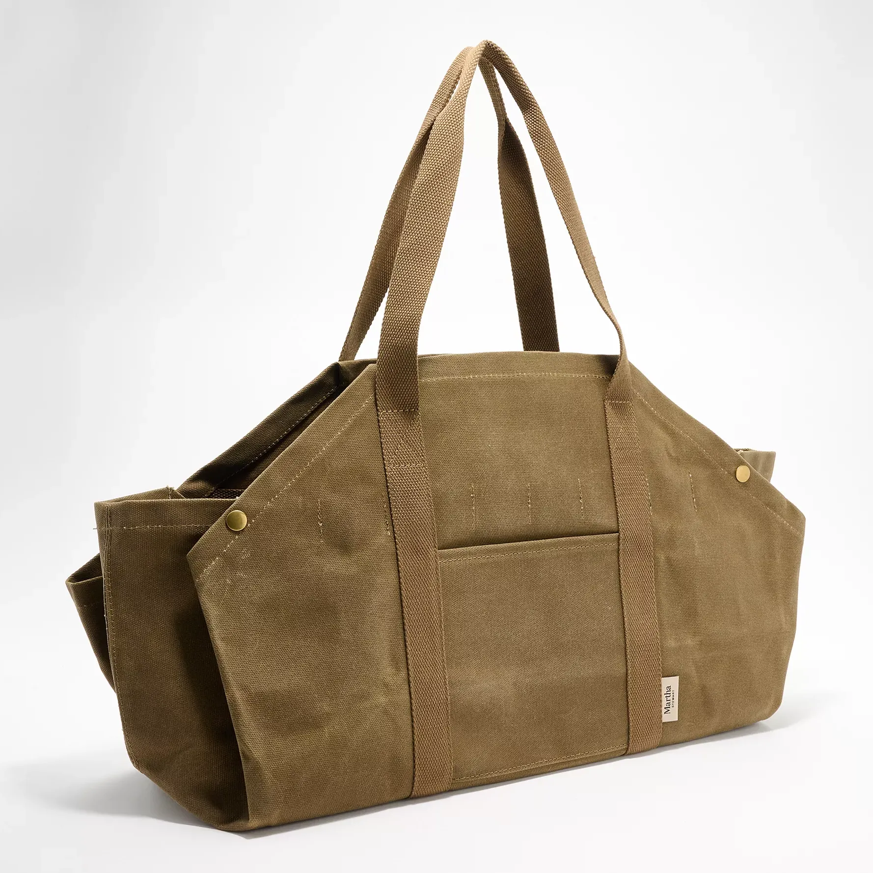Martha Stewart Waxed Canvas Garden Tool Bag
