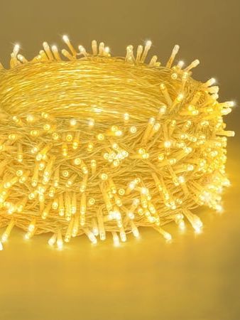 Warm Yellow Christmas Lights