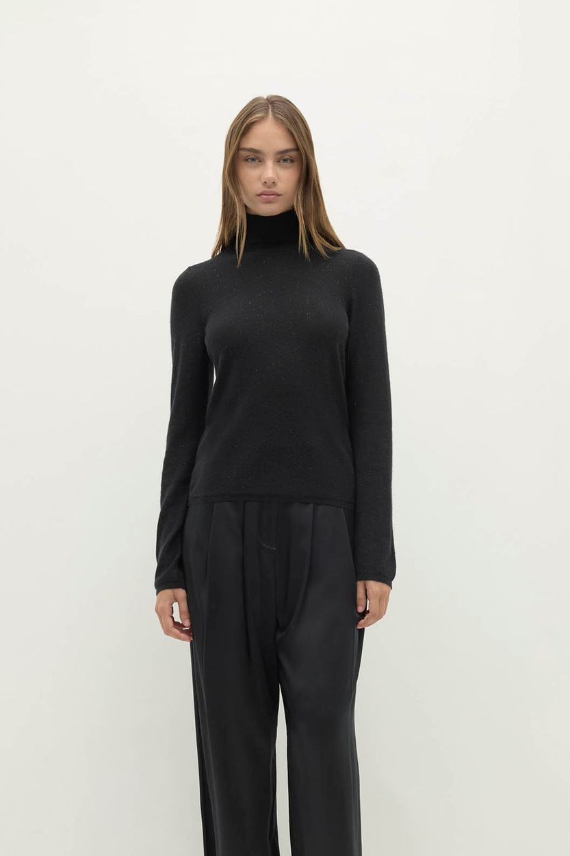 Livia Sequin Turtleneck