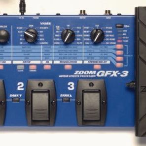 ZOOM GFX-3 ギター　マルチエフェクター ZOOM GFX-3 Guitar Multi Effects Processor Pedal | eBay