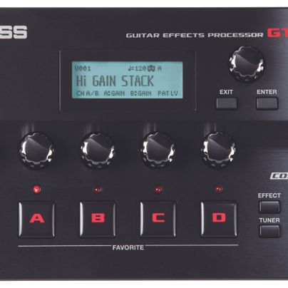 Boss Unveils GT-001 Guitar Effects Processor — with Demo Video