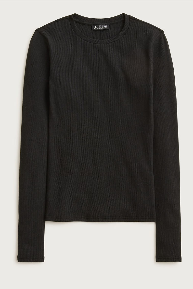 J.Crew, Perfect Rib Long-Sleeve T-Shirt