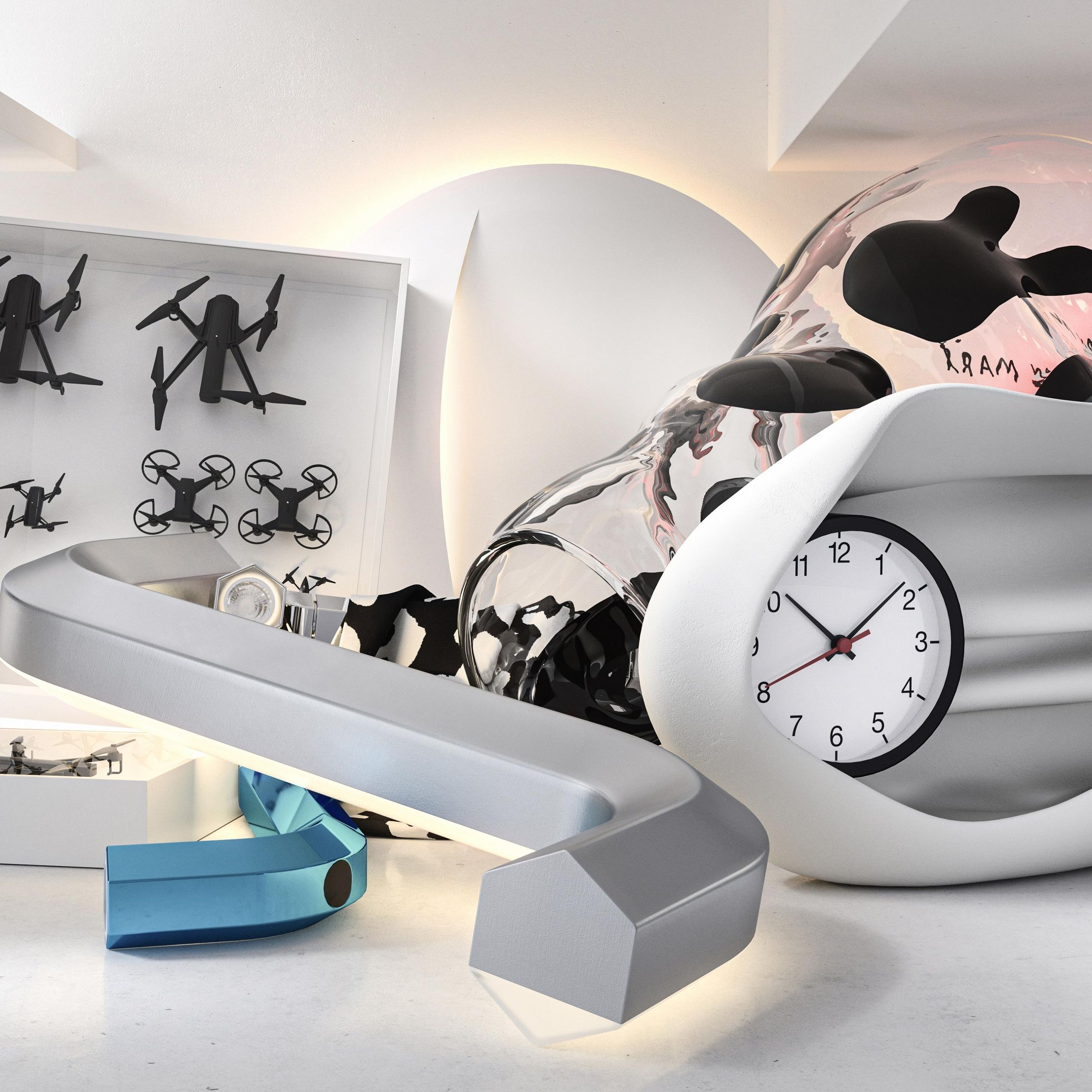 IKEA ART EVENT 2021 DANIEL ARSHAM置時計 s-l400.jpg