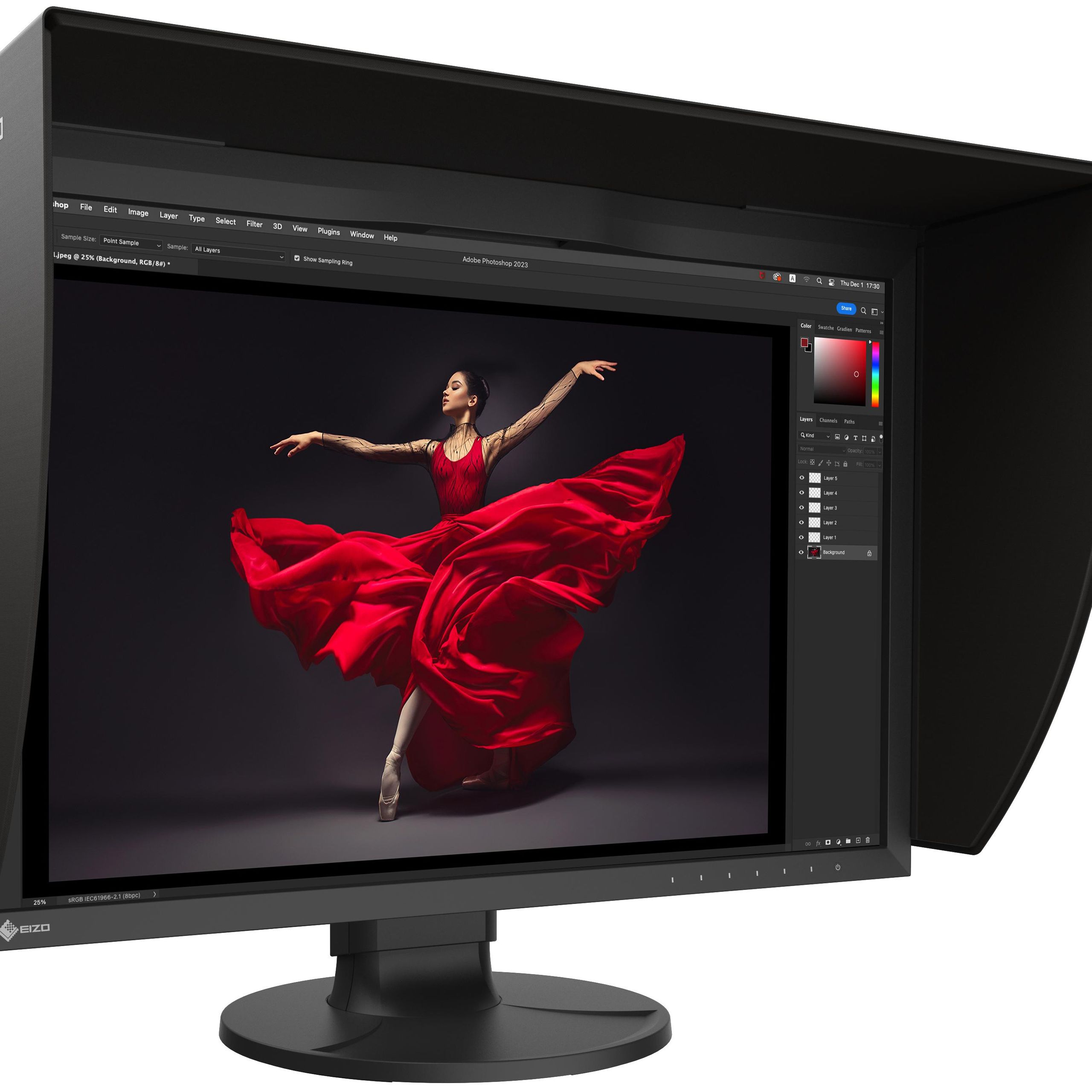Eizo announces a new 24.1-inch monitor with ultra-high color