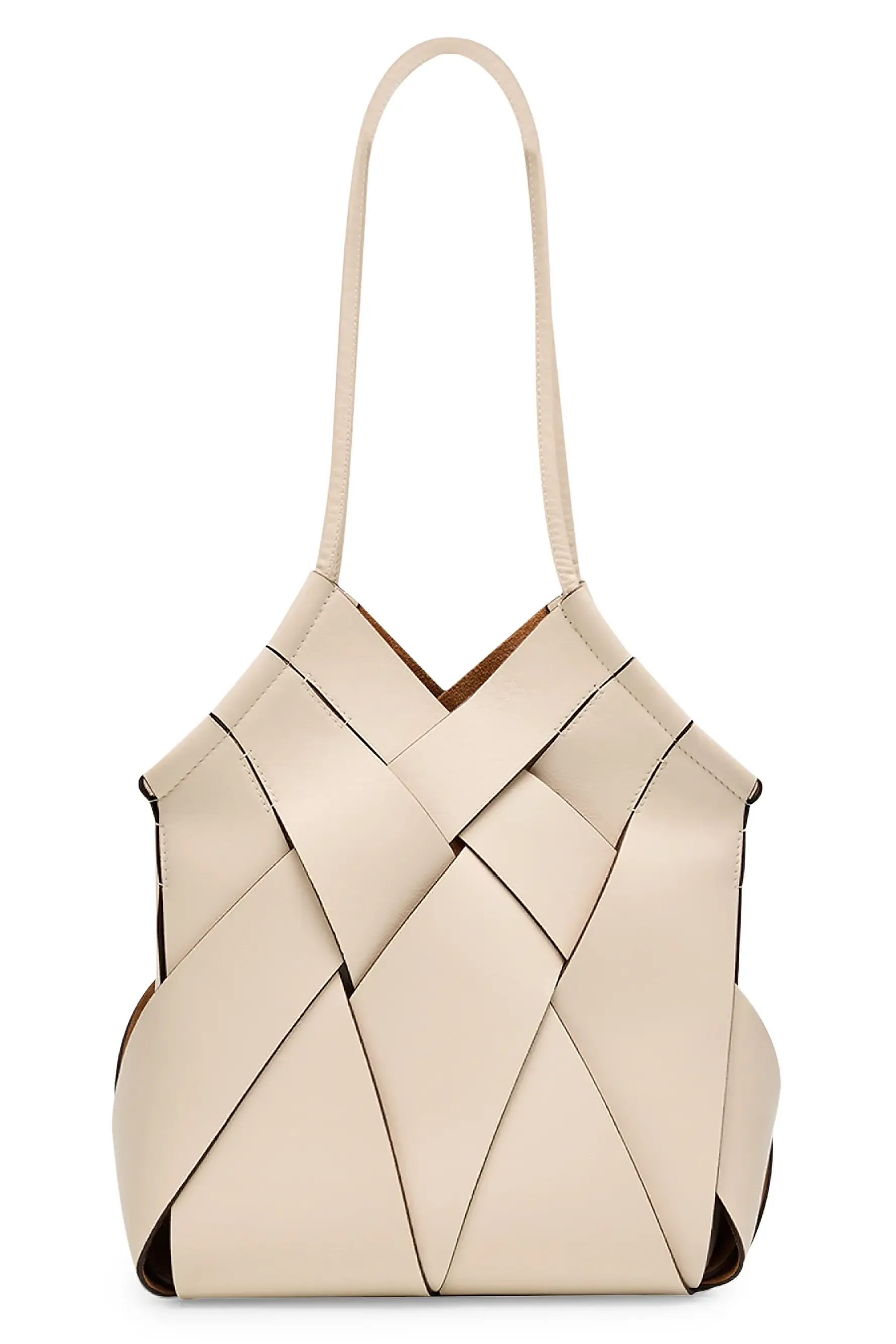 Charlotte Woven Leather Tote Bag