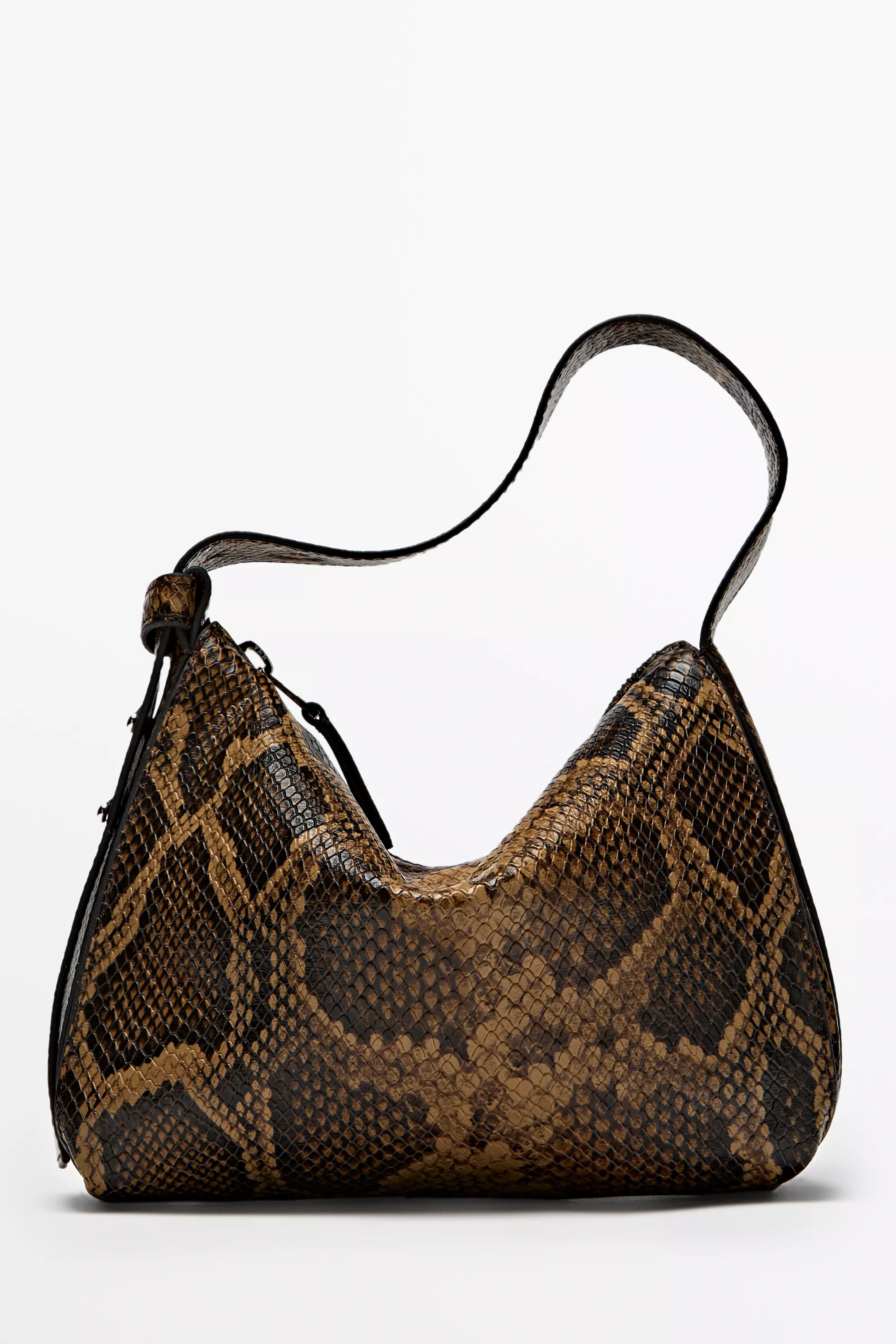 Massimo Dutti, Small Animal Print Shoulder Bag