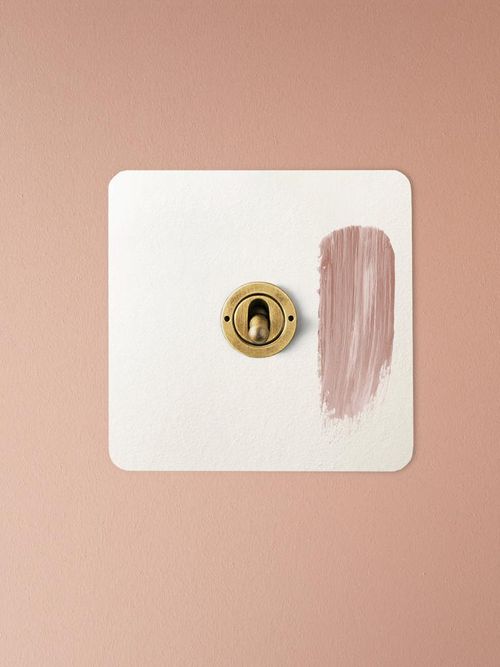 Lucian One Gang Intermediate Toggle Switch in a Paintable Finish